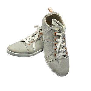 Vionic Beach Stinson Vapor Gray Canvas Shoes Womens Sz 7
